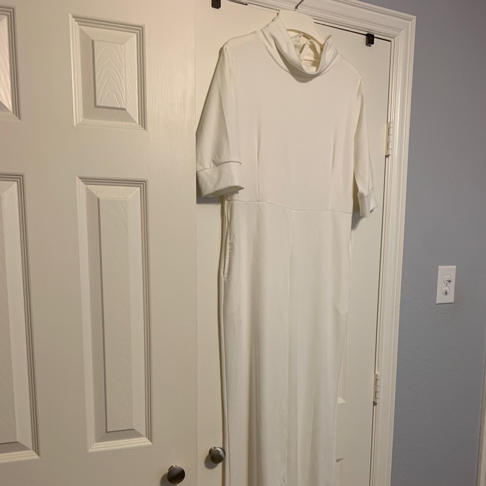 White jumpsuit
